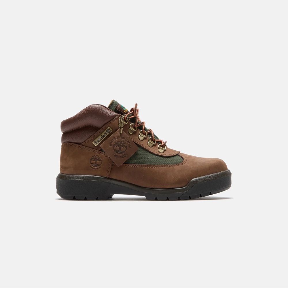 Timberland Mid Lace-Up Waterproof Field Boot — Kids